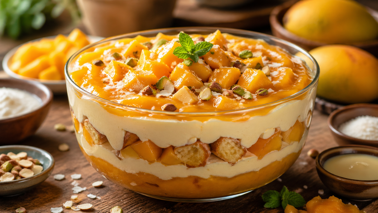 10-Minute Mango Dessert