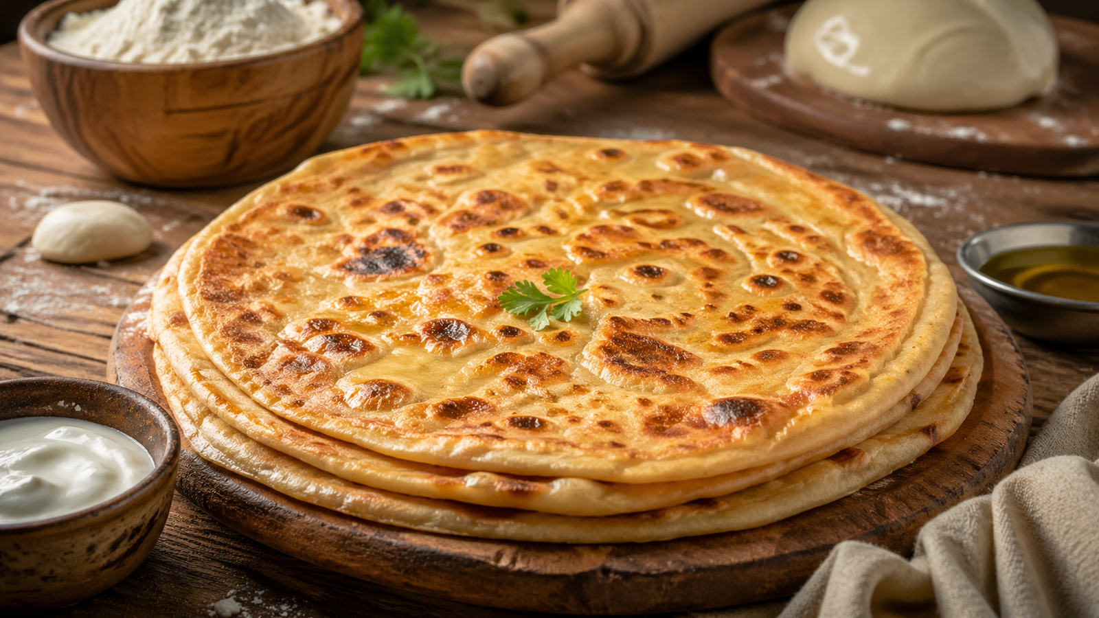 1 Spoonful of Curd to My Paratha Dough