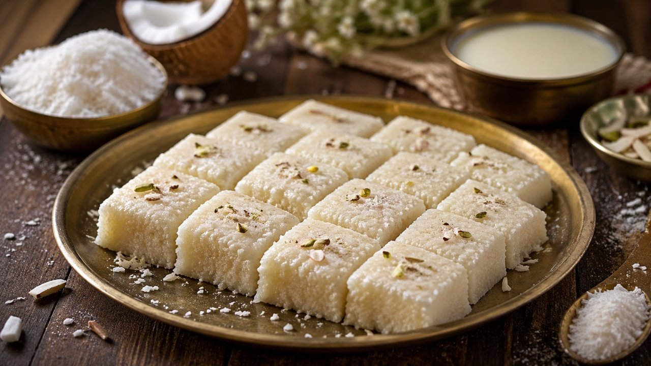 Coconut Barfi