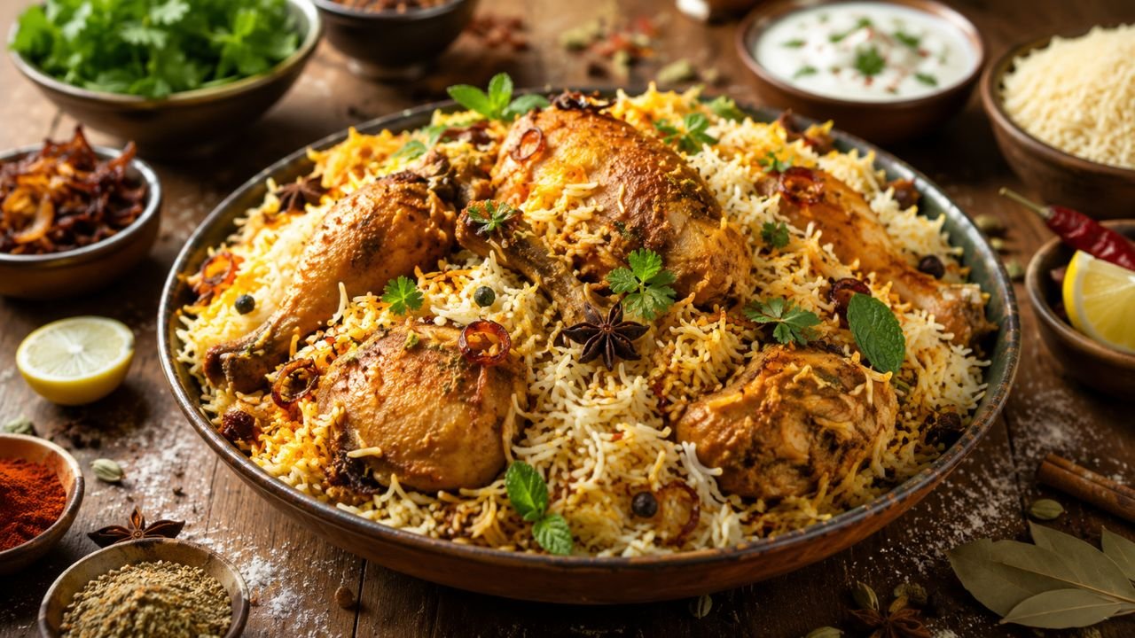 Aromatic Chicken Biryani