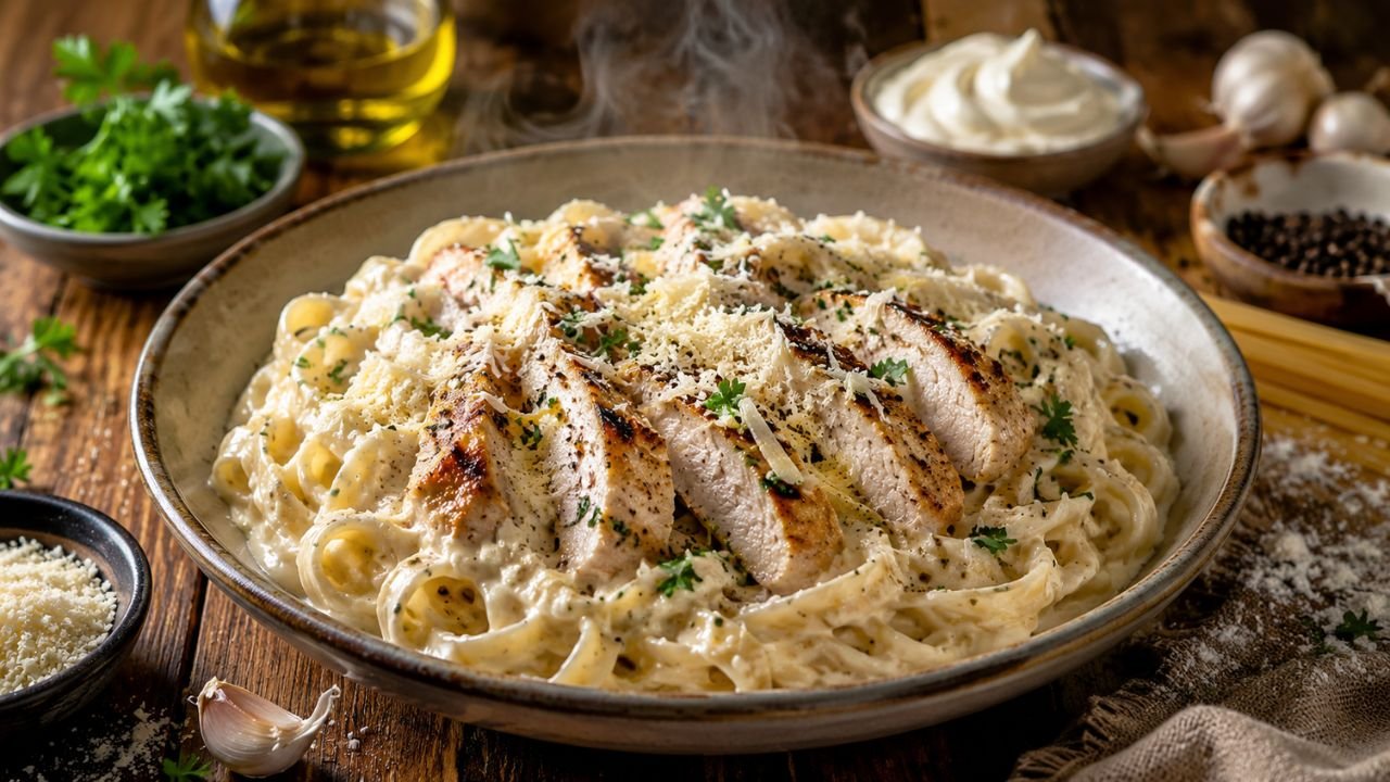Delicious Chicken Alfredo