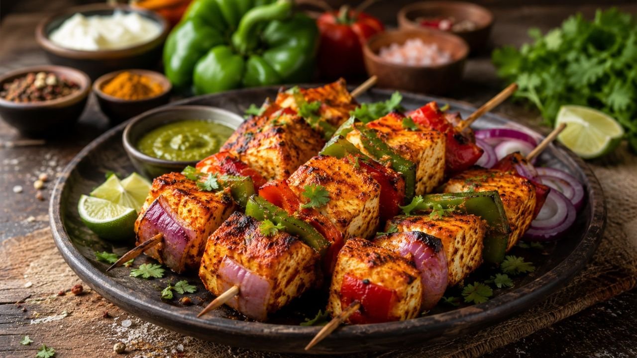 Delicious Paneer Tikka