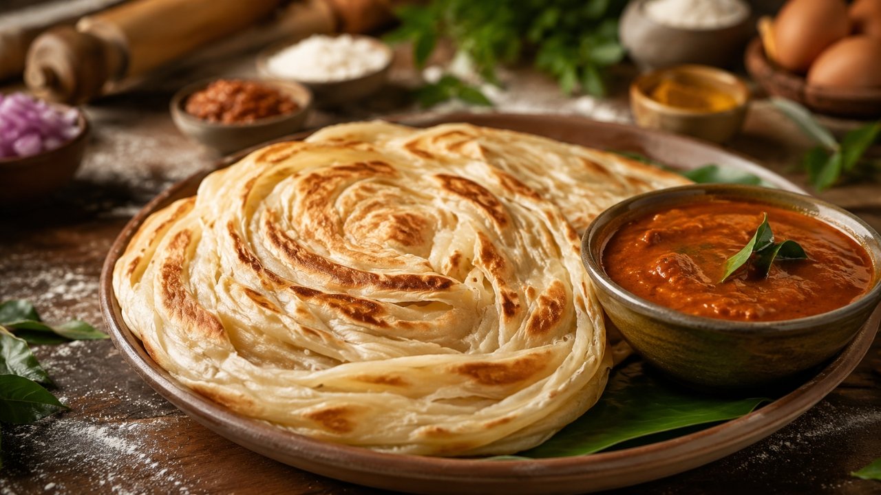 Malabar Parotta & Salna