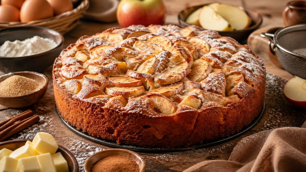 Rustic Apple Cake
