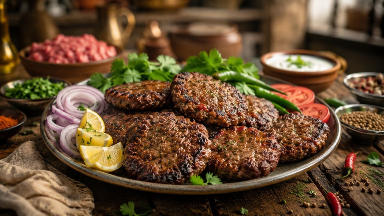 Shaheen Afridi Style Chapli Kabab