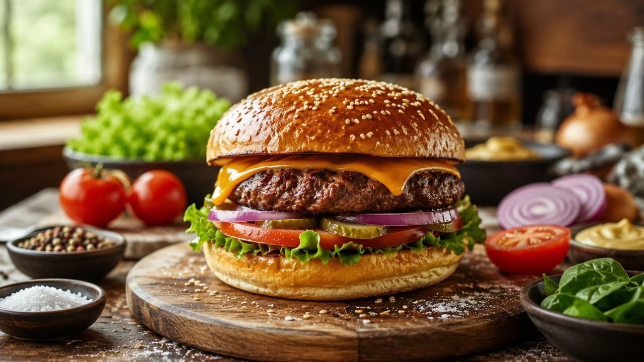 Simple Cheeseburger