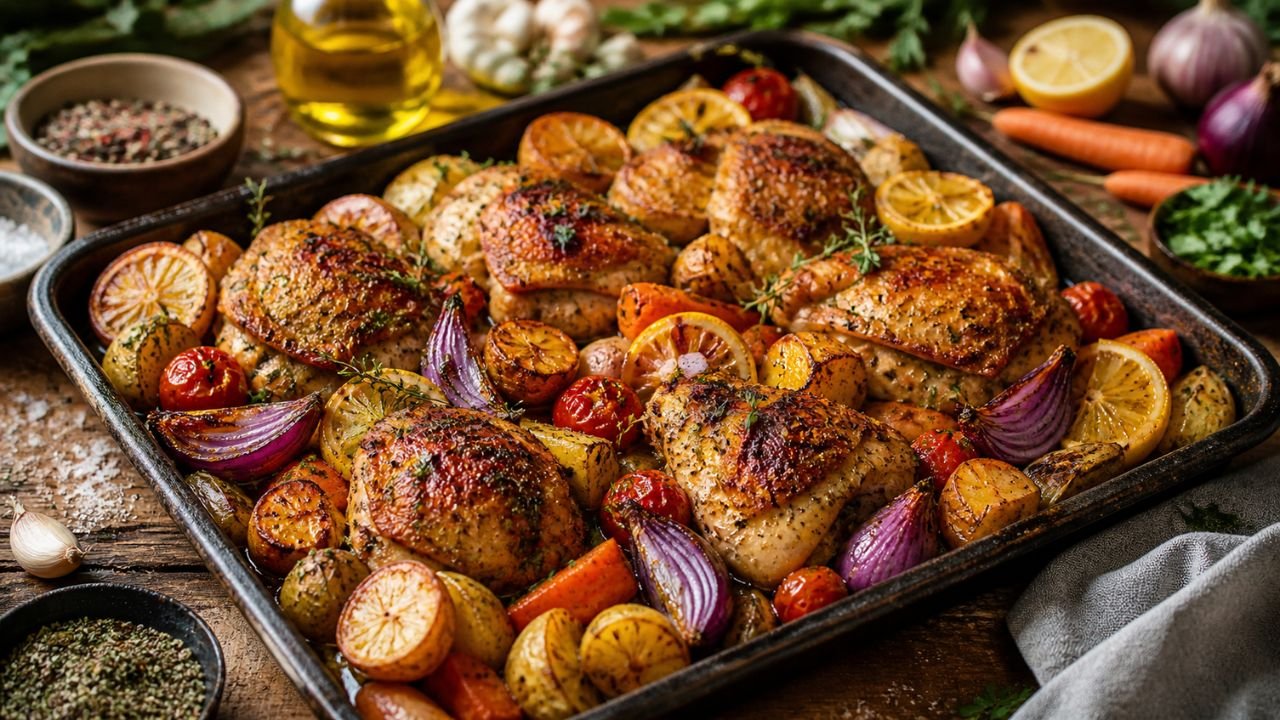 Simple Chicken Tray